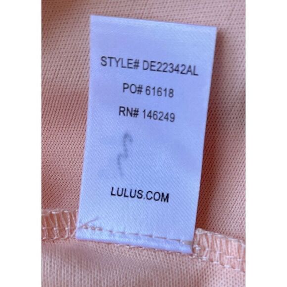 NWT Lulus Darling Delight Blush Skater Dress, Size Small - Picture 8 of 9
